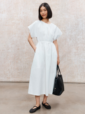 chinese dress ladies Mini Rose Corduroy Pinafore Dress