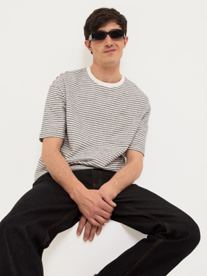 Textured Stripe T-shirt
