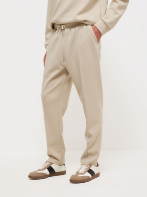 Stone Seam Front Scuba Joggers