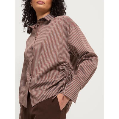 George Brown Striped Long Sleeve Shirt