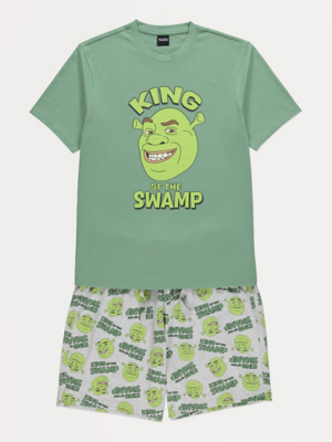 Shrek Swamp King Short Pyjamas | Men | George at ASDA