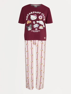 Hello Kitty Breakfast Club Short Sleeve Pyjamas | Lingerie | George at ASDA
