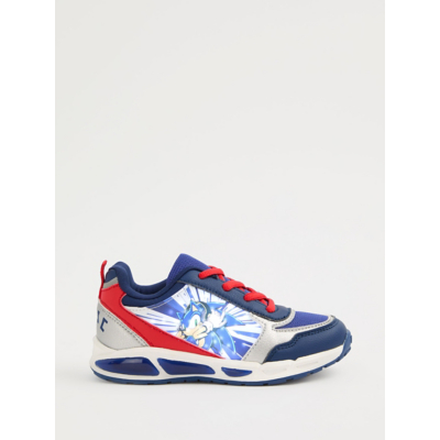 George Sonic The Hedgehog Blue Light Up Trainers