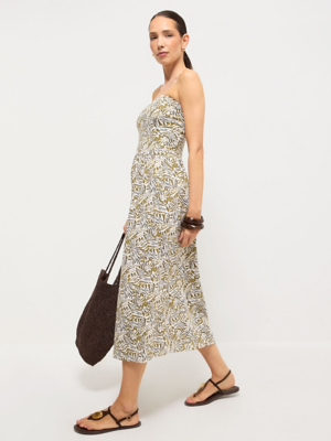 asda green dress Printed Bandeau Midi | Women Midi dress