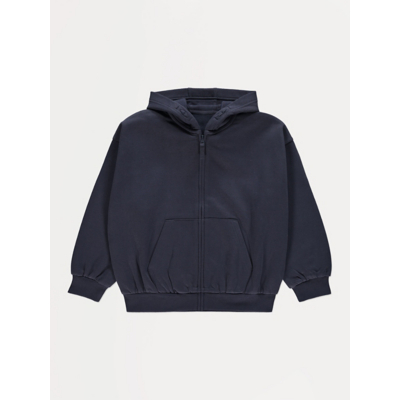 George Navy Zip Up Hoody