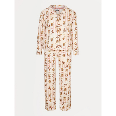George Disney Chip N Dale Shirt Pyjamas - Cream