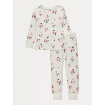 George Cream Ditsy Floral Fairy Long Sleeve Pyjamas