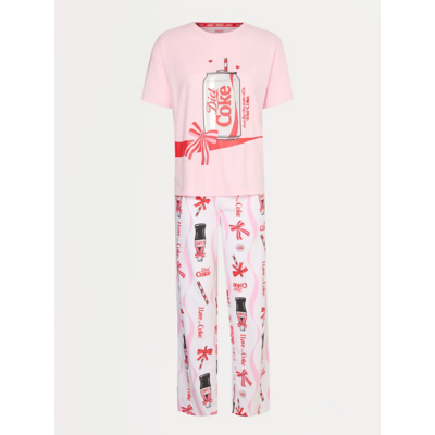 George Tickled Pink Coca Cola Diet Coke Pink Pyjamas