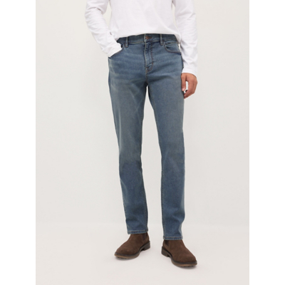 George Mid Wash Slim Stretch Jeans - Light Blue
