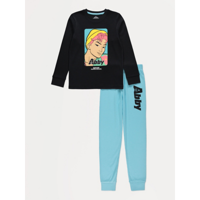 George K-Pop Demon Hunters Black Abby Pyjamas