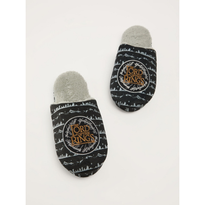 George Lord of the Rings Grey Mule Slippers
