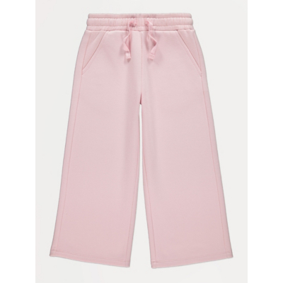 George Pink Wide Leg Joggers