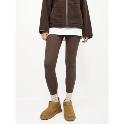 George Chocolate Leisure Leggings - Chocolate Brown