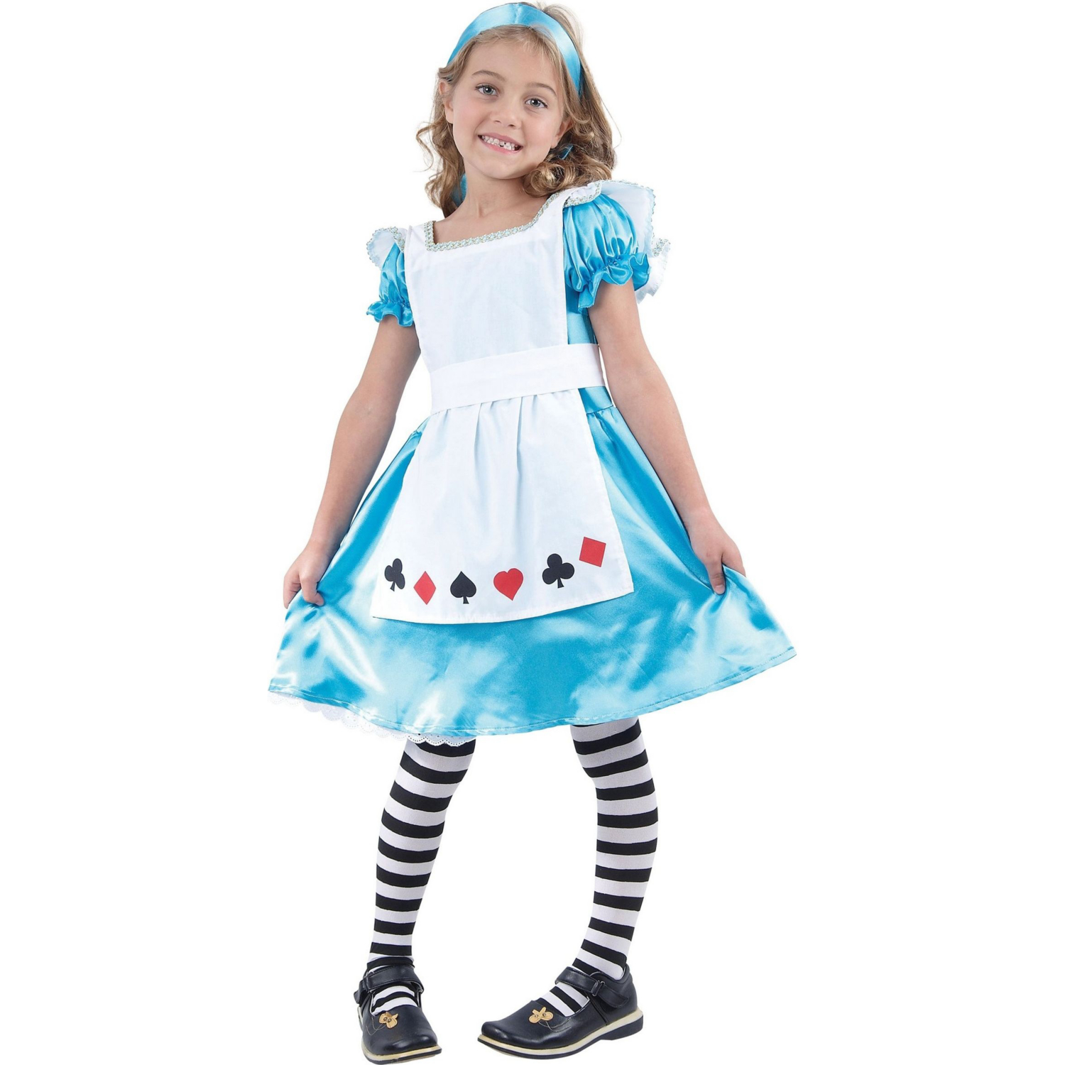 George Navy Bristol Novelty Childrens Blue Alice Costume