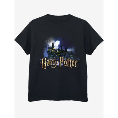 George NW2 Harry Potter Hogwarts Castle Kids Black T-shirt
