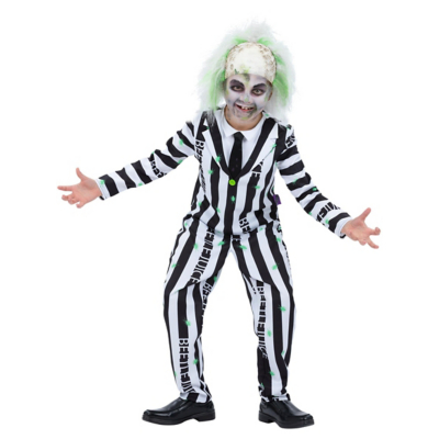George Rubies Beetlejuice Childrens Costume - White/Black