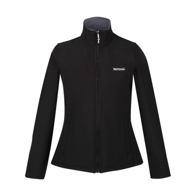 George Regatta Black Connie V Softshell Walking Jacket