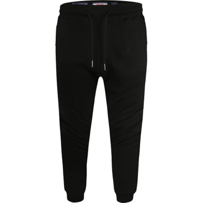 George D555 DukeBrandon Cuffed Jogging Bottoms - Black