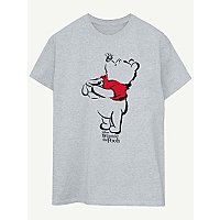 Disney Winnie the Pooh Drawing Grey Printed T-Shirt | Brands | George at ASDA
