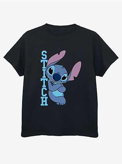 NW2 Disney Lilo & Stitch Slogan Kids Red Printed T-Shirt, Kids