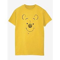 Winnie the Pooh Face Yellow Boyfriend Fit T-Shirt | Women | George at ASDA
