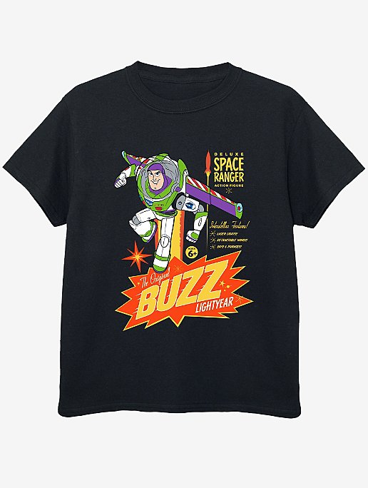Disney Boys Toy Story Buzz Lightyear T-Shirt with Short Sleeves 
