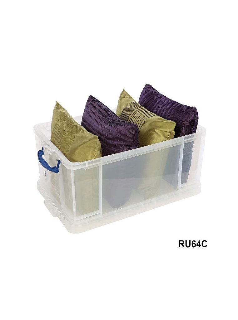 Really Useful Box® 64 Liter, Clear