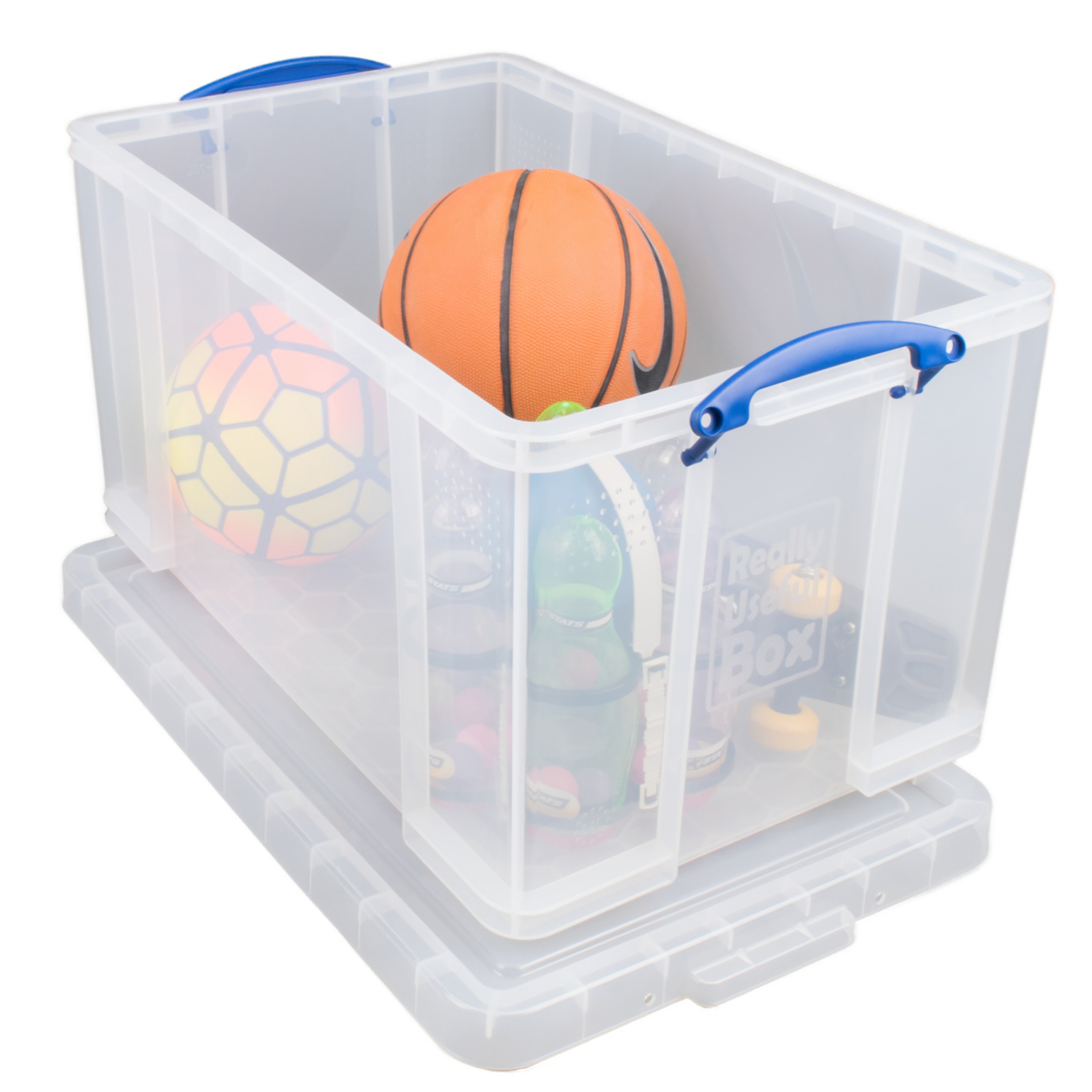 Really Useful Clear Plastic Storage Box 84 Litre NWT1329 - Image 5