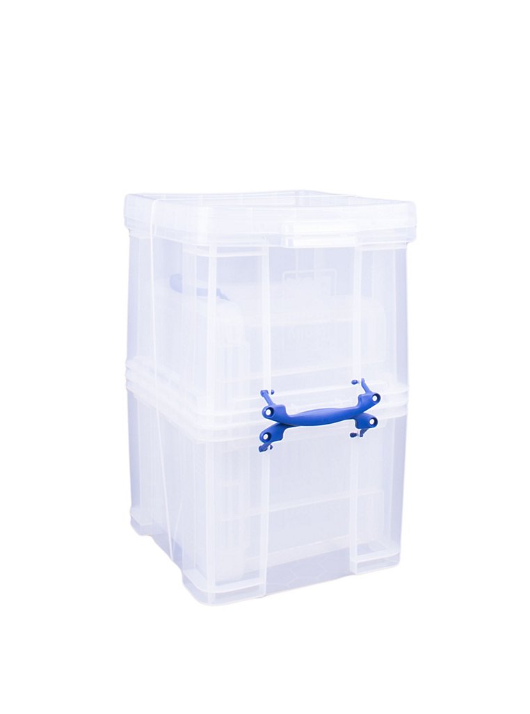 Really Useful Storage Box 35 Litre Clear in Card Ref 35CCB