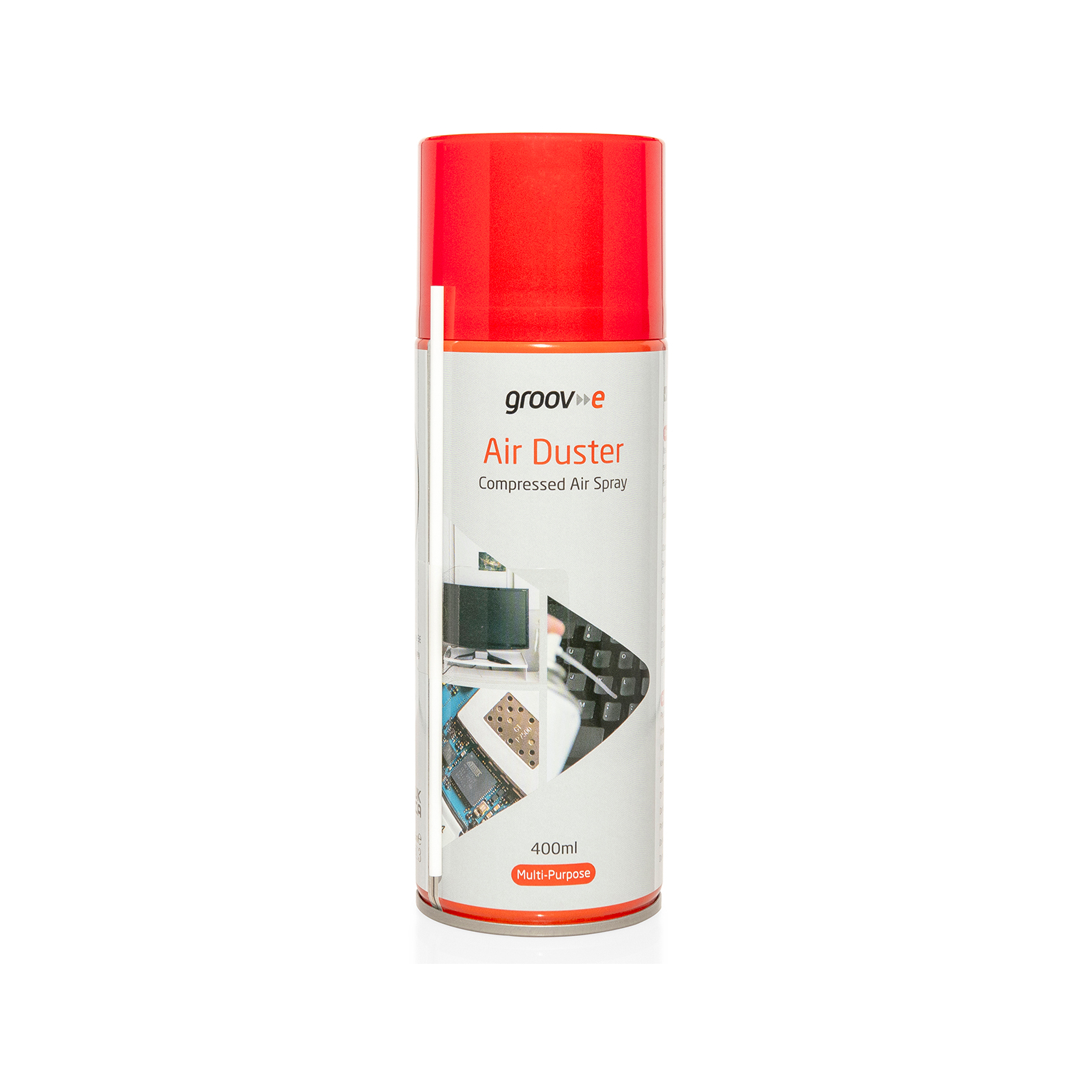 Groov-e Air Duster Can - Compressed Cleaner for PC, Canned White - Image 7