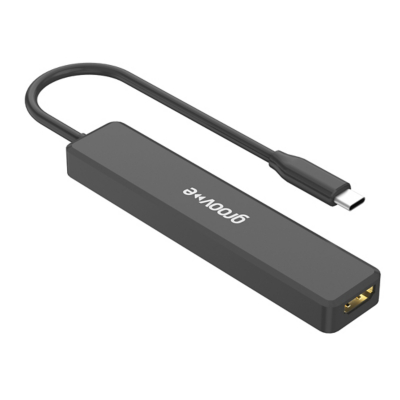 Groov-e 5-Port USB-C Hub (HDMI, 3x USB-A & USB-C), Black