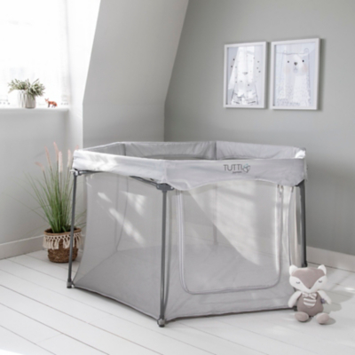 grey playpen