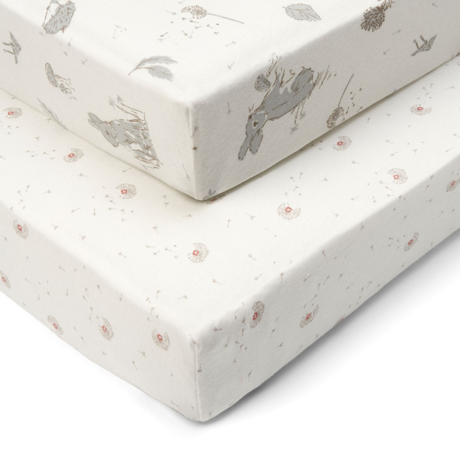 George Multi Tutti Bambini Cocoon Fitted Sheets - Pack Of 2