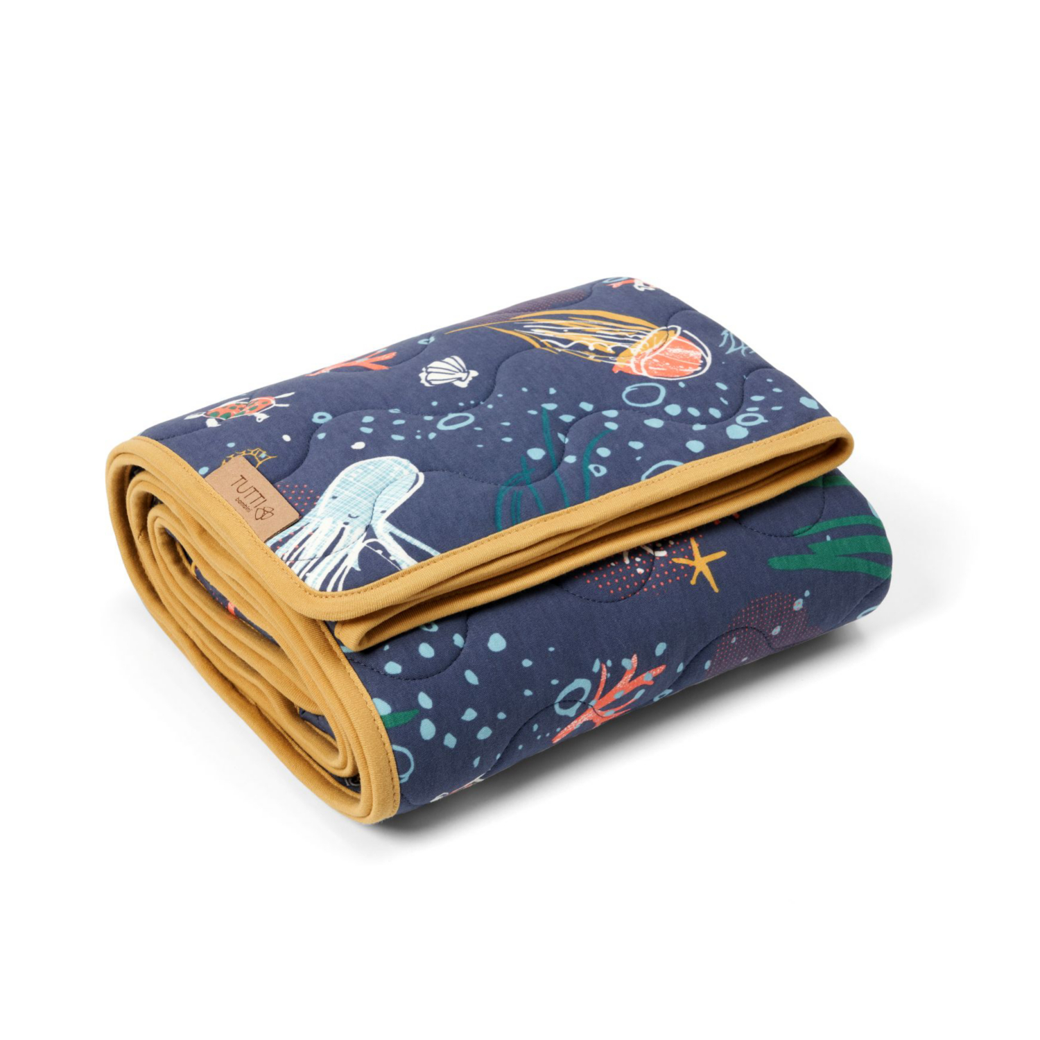 George Multi Tutti Bambini Our Planet Cot & Cot Bed Coverlet