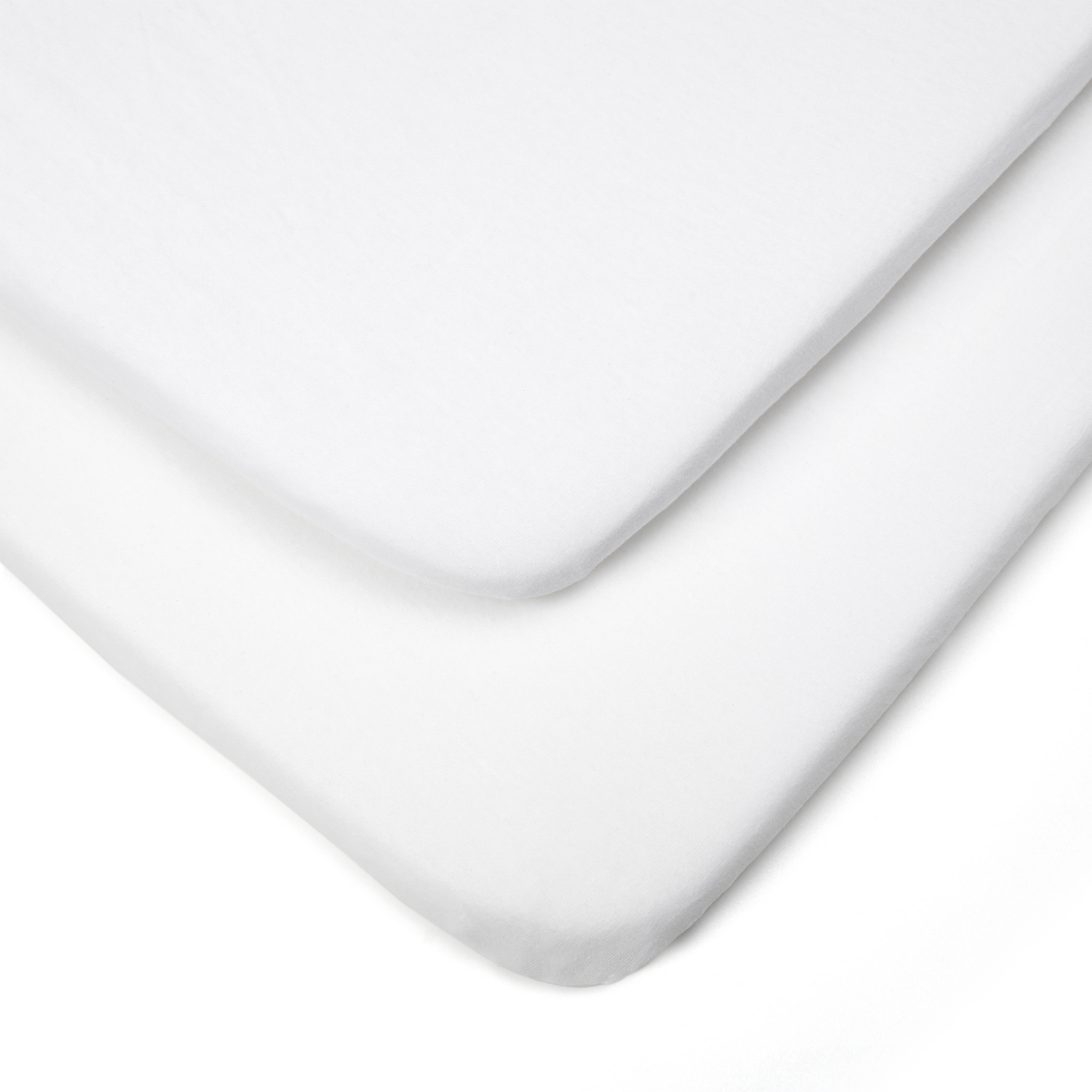 George White Tutti Bambini Crib Fitted Sheets 2Pk