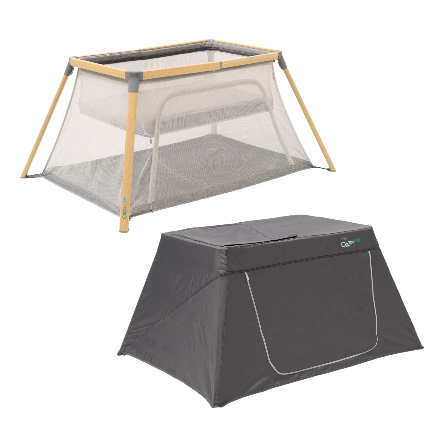 George Multi Tutti Bambini Oak & Charcoal Cozee Go Day & Night