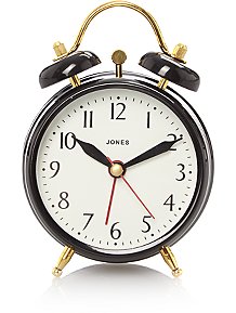 jones rise alarm black - fortnite alarm clock argos