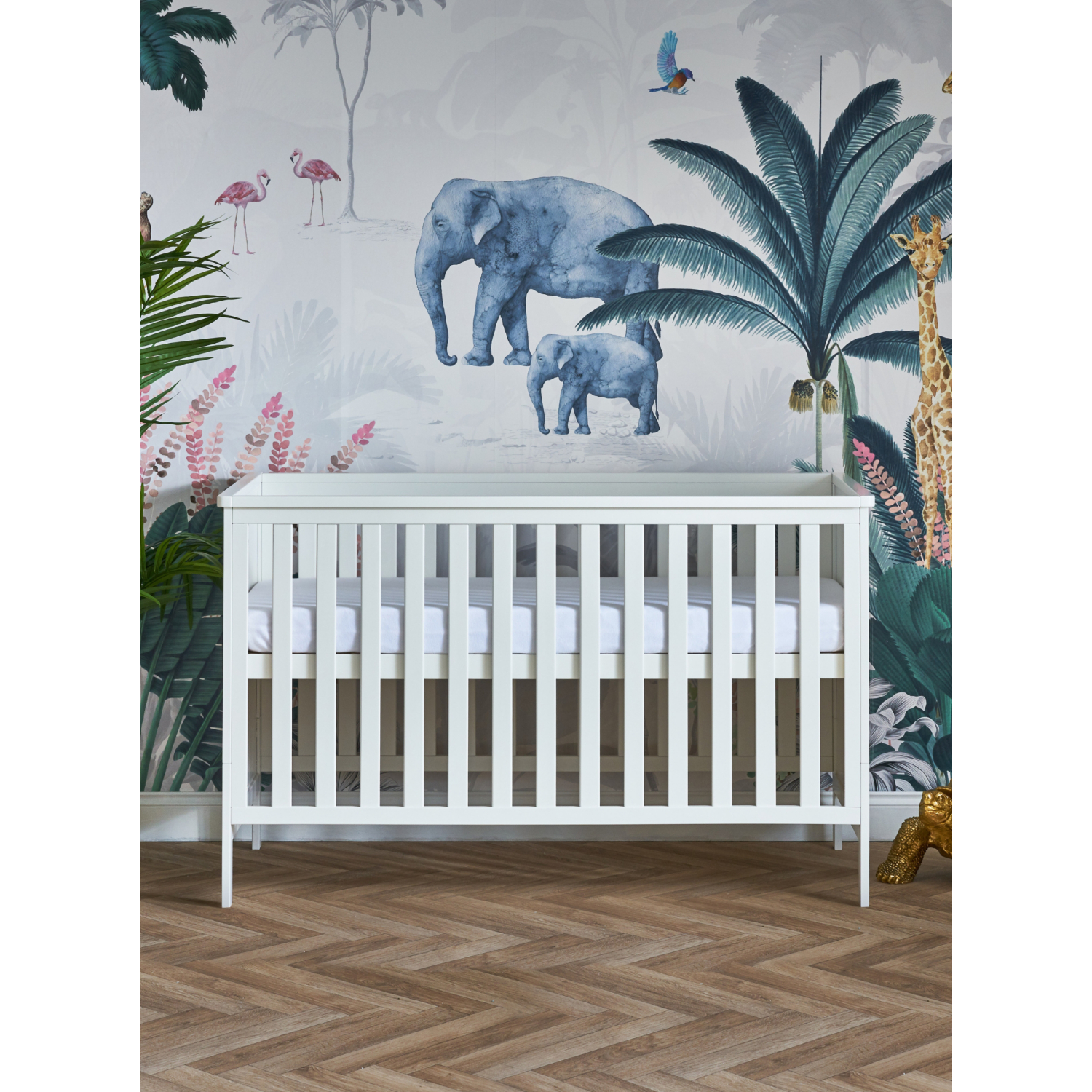 Obaby White Evie Cot Bed - Image 6