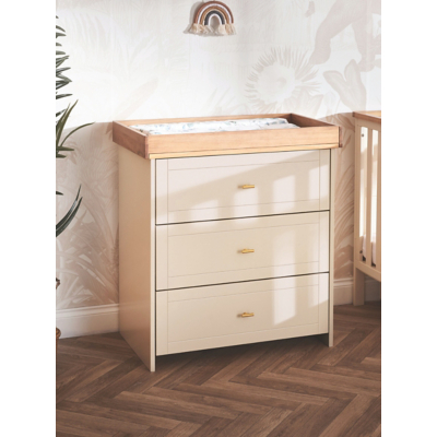 Obaby Evie Changing Unit - Cashmere, Cream