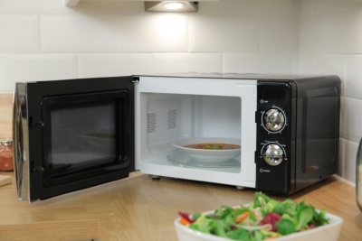 Russell Hobbs RHMM701 17L 700W Compact Manual Microwave Jet Black