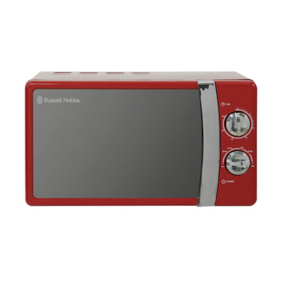 George Russell Hobbs RHMM701R-N Colours Plus 17 Litre Red Manual Microwave - Red