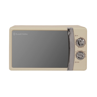 George Russell Hobbs RHMM701C-N Colours Plus 17 Litre Cream Manual Microwave - Cream
