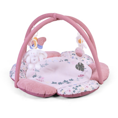 pink baby play mat