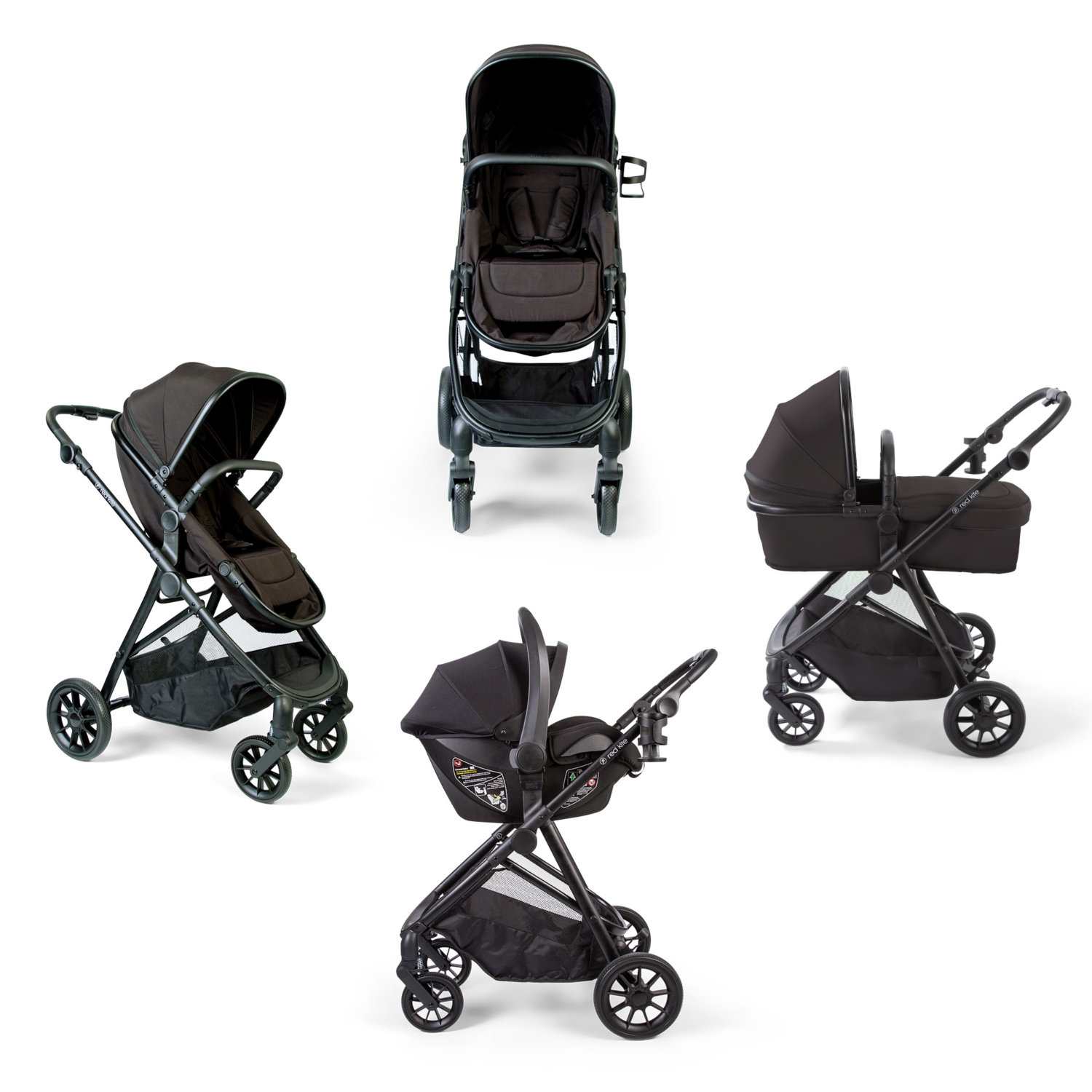 George Black Push Me Savanna I Travel System