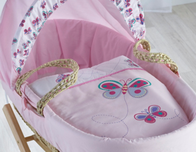 moses basket with stand asda