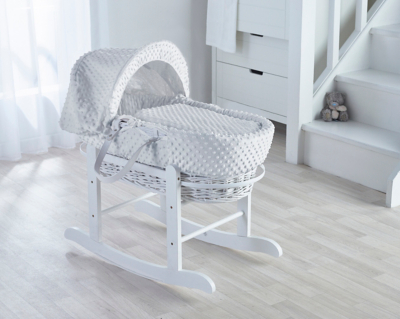 Kinder Valley White Dimple White Wicker 