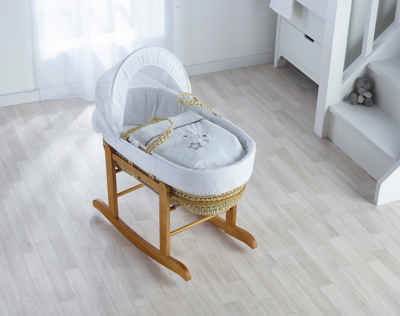 asda white moses basket