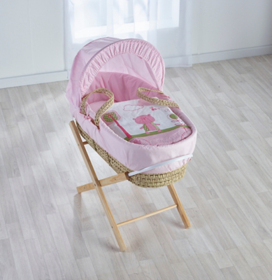 moses basket with stand asda