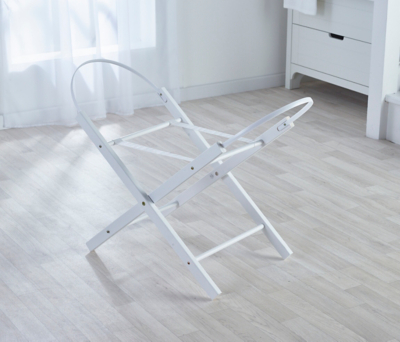 kinder valley moses basket rocking stand white