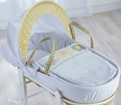 Kinder Valley Elly Trio Moses Basket Baby